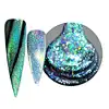 Sheenbow Dazzling Cat Eye Nail Holographic Pigment Powder For Nail